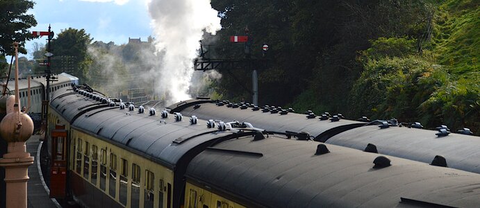 Severn valley railway steam carriage photo