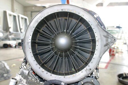 Engine flying turbine photo