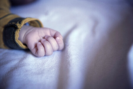 Baby Newborn Hand Finger photo