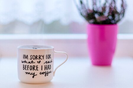 Sorry Coffee Mug photo