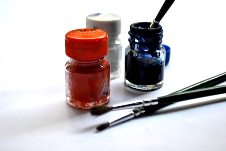 Painting Color Brushes photo