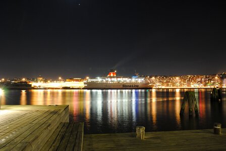 Nightscape Gothenburg Sweden photo
