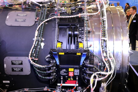 Exterior of a Rolls Royce B-52 Jet Engine