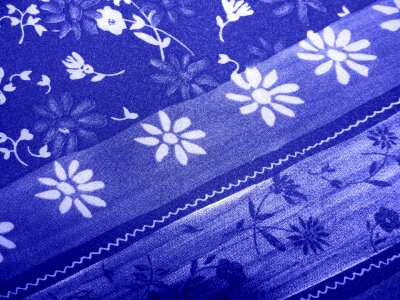 Blue texture textile photo