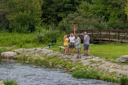 Fly fishing clinic on Hatchery Creek-1 photo