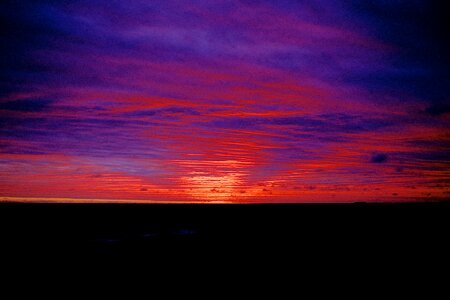 Colors sky landscape photo