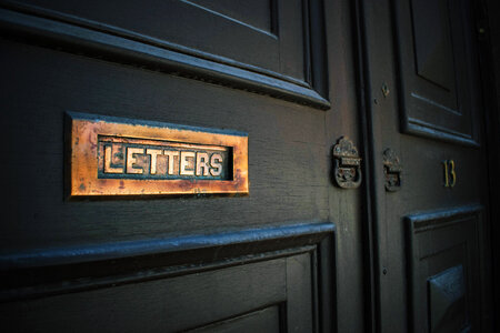 Letter Box in Doors photo