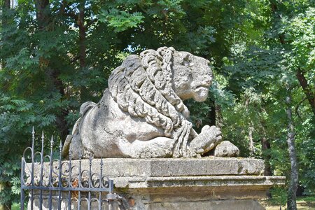 Cast Iron fence gateway photo