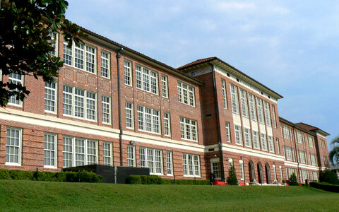 Leon High School building in Tallahassee, Florida