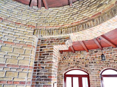 Bricks medieval roof