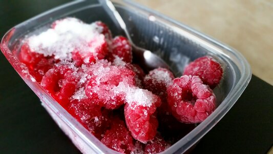 Food frozen red photo
