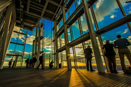 London shard building photo