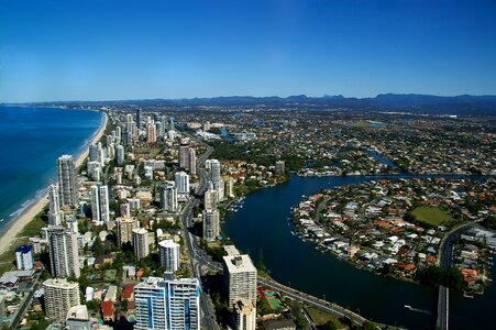 City on the Gold Coast of Queensland, Australia photo