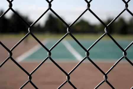 Fence sport tennis