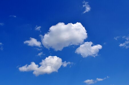 Air cloudscape cumulus photo