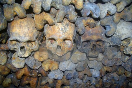 Bones cemetery old