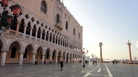 St mark's square woman model photo