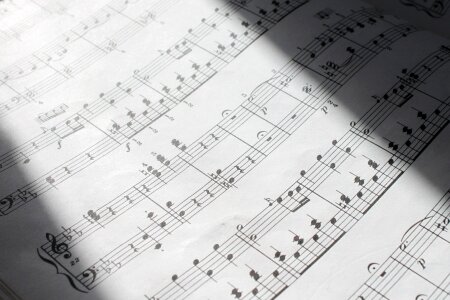 Music music sheet sheet photo