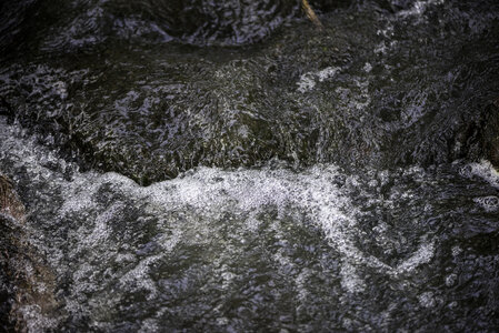 Rushing Water in the Japanese Gardens photo