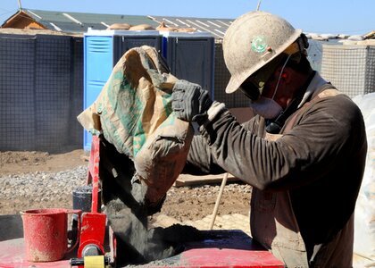 Building site hardhat