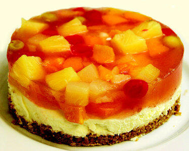 Fruit Cheesecake photo