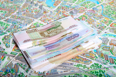 Russian Rubles photo