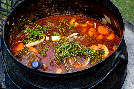 Spicy Soup and Food