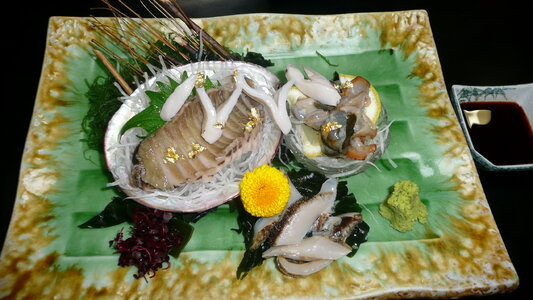 Awabi Sashimi - Japanese Food photo