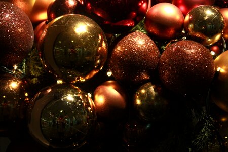 Christmas dark decoration