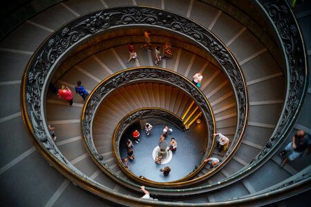Vatican Stairs photo