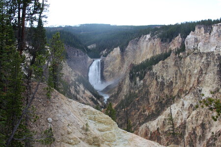 Lower Falls on the Grand Canyon of the Yellowstone