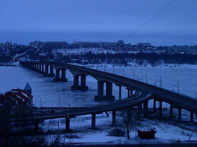 Russia landscape river