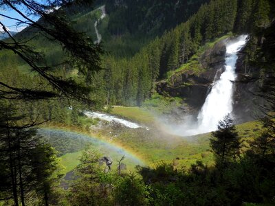 Water salzkammergut rainbow