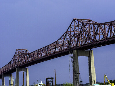 Mathews Bridge in Jacksonville, Florida photo