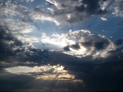 Blue Sky cloud clouds photo