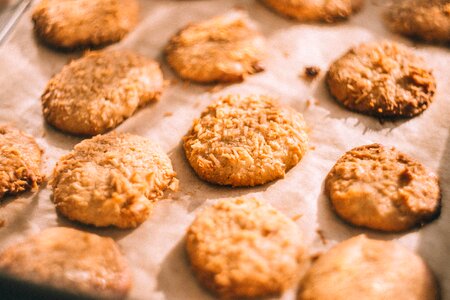 Biscuit brown cookie photo
