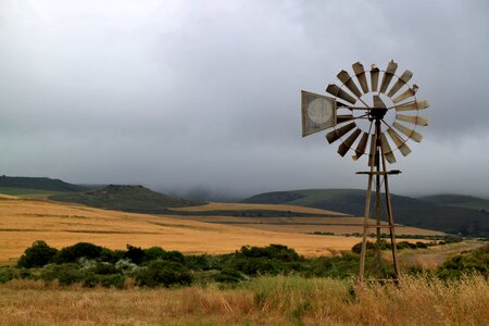 Wind power sky environment photo