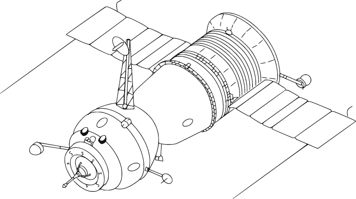 Soyuz 7K-T 3-seats