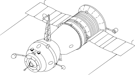 Soyuz 7K-T 3-seats