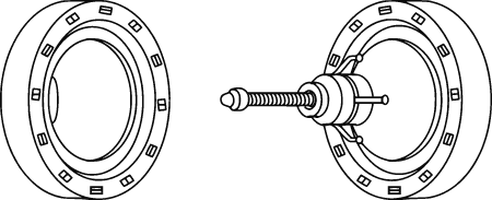 Soyuz 7K-T docking system