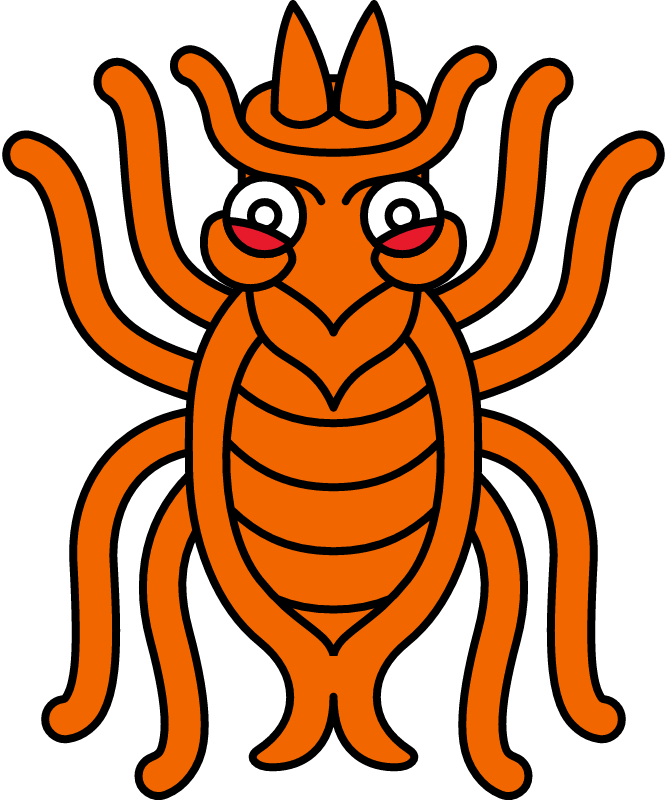 Aztec camel spider glyph