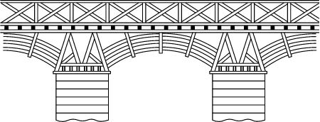 Trajan's Bridge detail