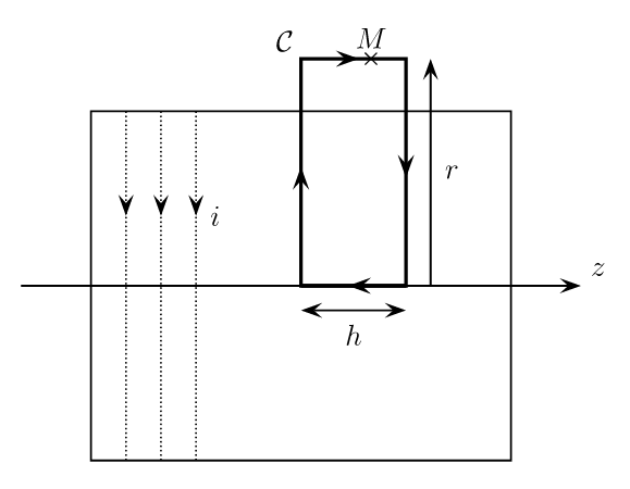 Diagram illustrating the CCP 2009 MP Physics II answer key