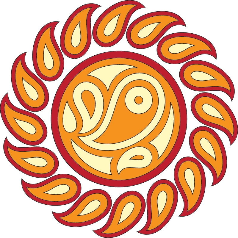 Paisley mandala