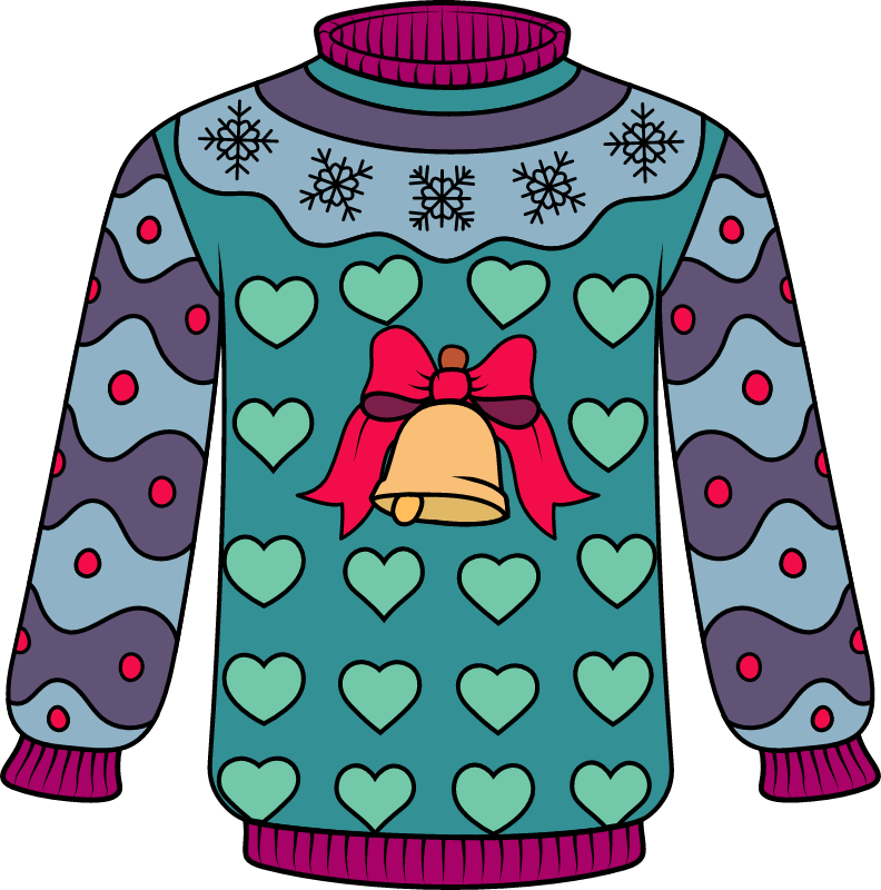  Сhristmas Ugly Sweater with bells