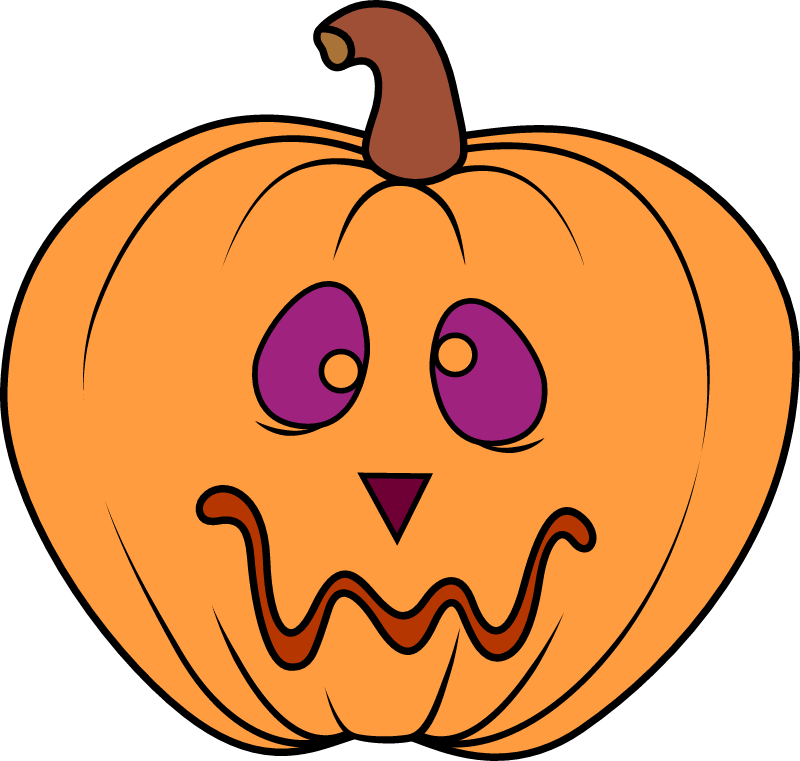 Pumpkin Goofy Face 