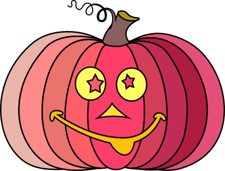 Pumpkin Goofy Face 