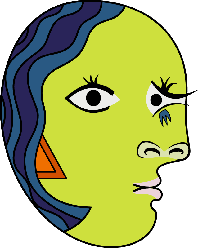 Pablo Picasso-style Portrait 