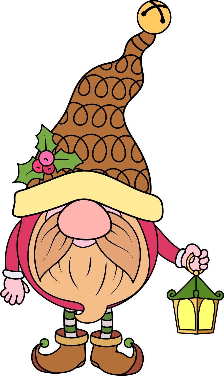 Christmas Gnome with flashlight