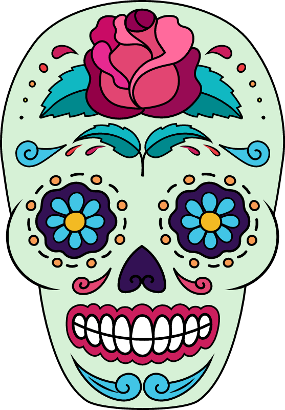 Simple Sugar Skull 